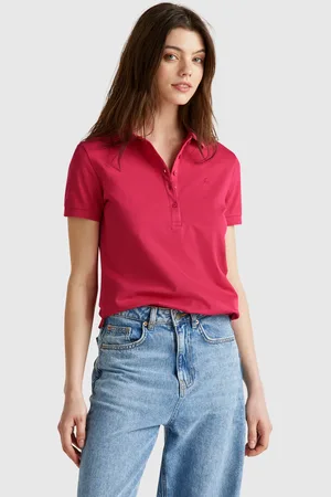Benetton Slim-fit-poloshirt Aus Stretch-baumwolle