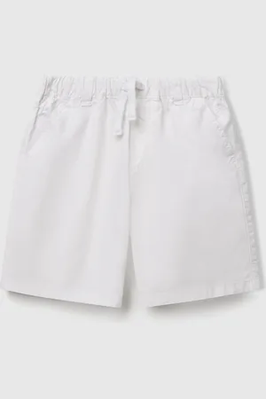 Benetton Shorts Aus 100 % Baumwolle Mit Kordelzug