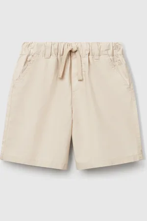 Benetton Shorts Aus 100 % Baumwolle Mit Kordelzug