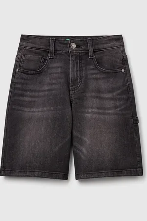 Benetton Jeans-bermudashorts Mit Gerader Passform