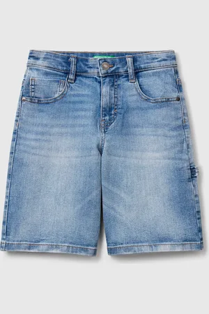 Benetton Jeans-bermudashorts Mit Gerader Passform