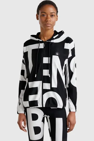 Benetton Sport-sweatshirt Mit Logo-print