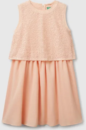 Benetton Kleid Mit Pailletten