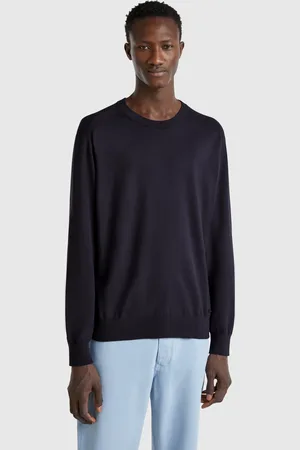 Benetton Pullover Aus Viskose- Und Seidenmischung