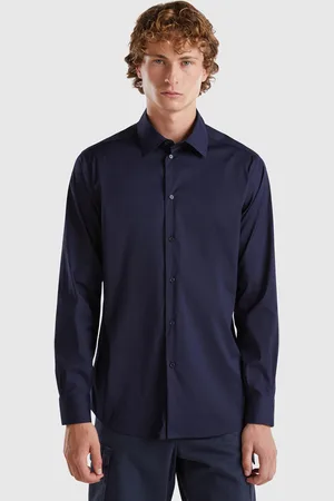 Benetton Slim-fit-hemd