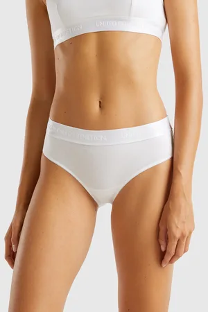 Benetton Hochgeschlossener Slip Aus Stretchbaumwolle