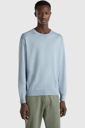 Benetton Pullover Aus Viskose- Und Seidenmischung
