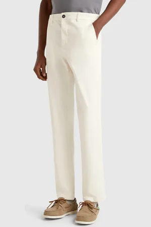 Benetton Slim-fit-chinohose Aus Stretch-baumwolle