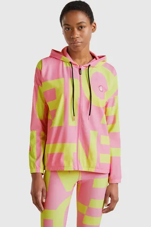 Benetton Sport-sweatshirt Mit Logo-print