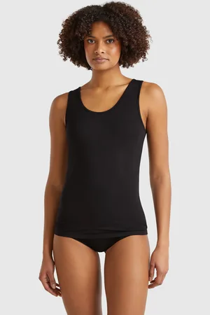 Benetton Stretch-tanktop Aus Modal Tencel