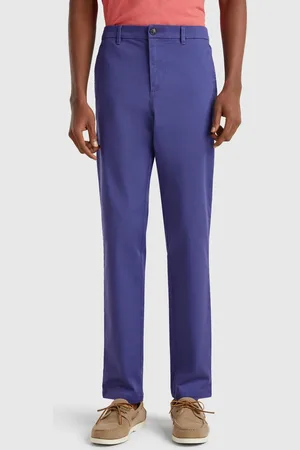 Benetton Slim-fit-chinohose Aus Stretch-baumwolle