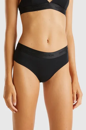 Benetton Hochgeschlossener Slip Aus Bio-stretchbaumwolle
