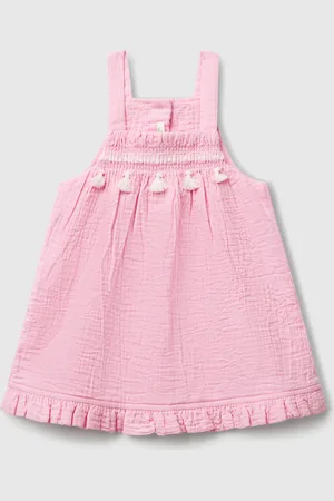 Benetton Latzrock Mit Quasten