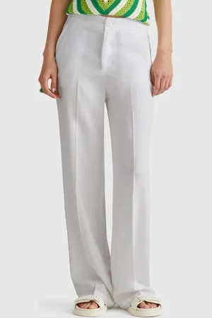 Benetton Hose Aus Reinem Lyocell