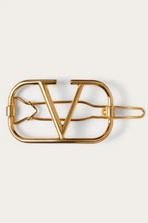 VALENTINO GARAVANI HAARSPANGE VLOGO SIGNATURE AUS METALL Frau UNI