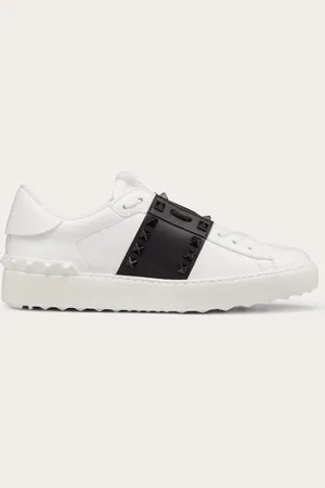 VALENTINO GARAVANI SNEAKERS ROCKSTUD UNTITLED AUS KALBSLEDER MIT FARBLICH ABGESTIMMTEN NIETEN Frau 34.5