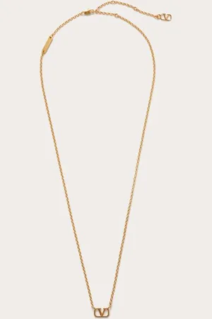 VALENTINO GARAVANI HALSKETTE VLOGO SIGNATURE AUS METALL Frau UNI