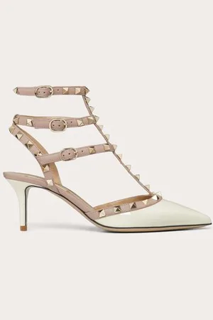 VALENTINO GARAVANI RIEMCHEN-PUMPS ROCKSTUD 65 MM Frau 34.5