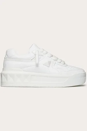 VALENTINO GARAVANI ONE STUD XL SNEAKERS AUS NAPPALEDER Frau 35.5