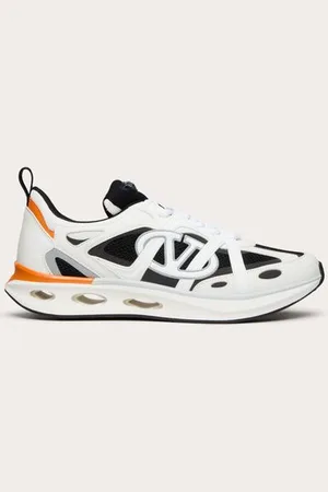 VALENTINO GARAVANI VLOGO EASYJOG LOW-TOP-SNEAKER AUS KALBSLEDER UND STOFF Mann 38