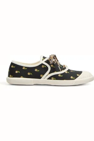 VALENTINO GARAVANI BAY BY BAY SNEAKER AUS PAPIER FLORAL STOFF Frau 35.5