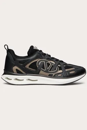 VALENTINO GARAVANI VLOGO EASYJOG LOW-TOP-SNEAKER AUS KALBSLEDER UND STOFF Mann 39