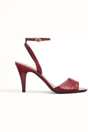 VALENTINO GARAVANI LADYCRUSH SANDALEN AUS ZIEGENLEDER 85 MM Frau 35.5