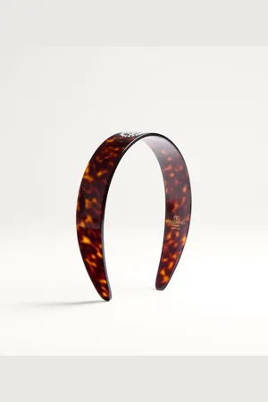 VALENTINO GARAVANI VLOGO SIGNATURE STIRNBAND AUS KUNSTHARZ, METALL UND KRISTALLEN Frau UNI