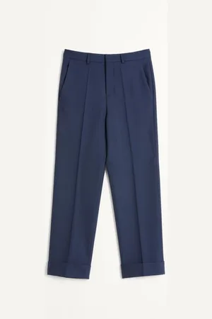 VALENTINO HOSE AUS WOLLGABARDINE MIT AUFSCHLÄGEN Mann 44