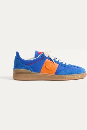 VALENTINO GARAVANI UPVILLAGE LOW-TOP-SNEAKER AUS KERNLEDER UND NYLON Mann 39