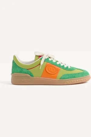 VALENTINO GARAVANI UPVILLAGE LOW-TOP-SNEAKER AUS KERNLEDER UND NYLON Mann 39