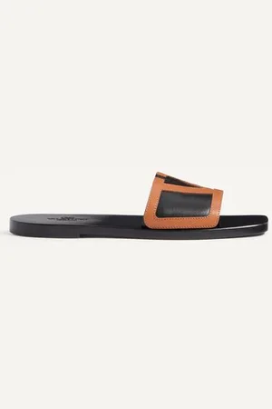 VALENTINO GARAVANI VIVA SUPERSTAR SLIDESANDALE AUS NAPPALEDER Mann 39