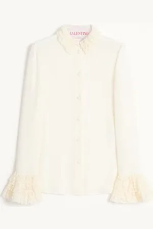 VALENTINO BLUSE AUS GEORGETTE Frau 36