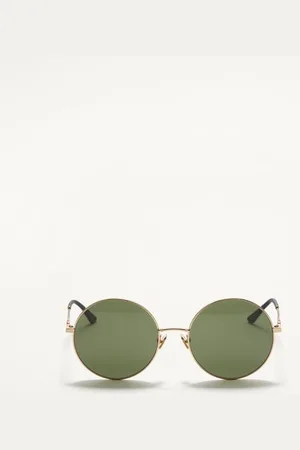 VALENTINO RUNDE OVERSIZE-METALLFASSUNG unisex 57