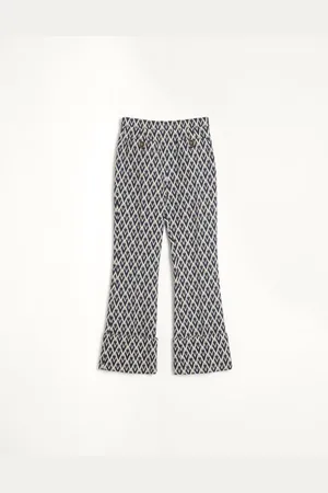VALENTINO TOUTE LA V HOSE AUS JACQUARD Frau 36