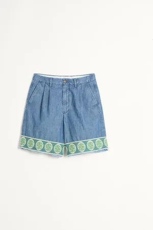 VALENTINO BERMUDAS AUS MIT JACQUARD-SAUM Mann 44