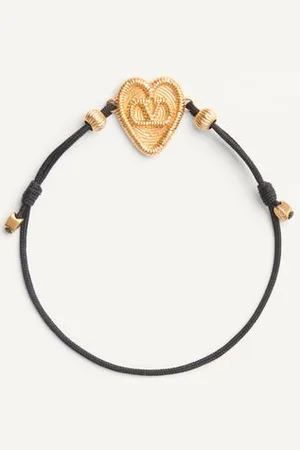VALENTINO GARAVANI GARAVANI FIL PERDU ARMBAND AUS GEWACHSTER BAUMWOLLE Frau UNI