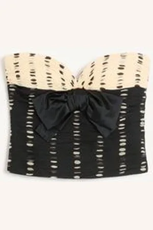 VALENTINO TOP AUS CHIFFON MIT PLUSDEPOIS PRINT Frau 36