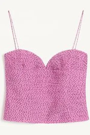 VALENTINO TOP AUS CHIFFON MIT PLUSDEPOIS PRINT Frau 36