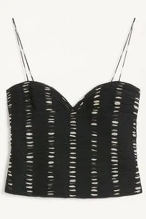 VALENTINO TOP AUS CHIFFON MIT PLUSDEPOIS PRINT Frau 36