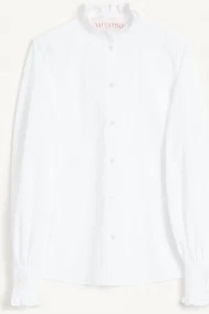 VALENTINO BLUSE AUS BAUMWOLL-POPELINE Frau 36