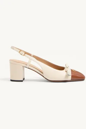 VALENTINO GARAVANI VALET DU ROI SLINGBACK-PUMPS AUS ZIEGENLEDER 60 MM Frau 35.5