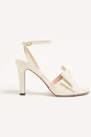 VALENTINO GARAVANI BOWOW SANDALEN AUS ZIEGENLEDER 95 MM Frau 36