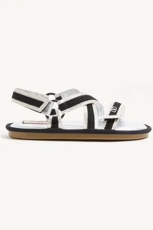 VALENTINO GARAVANI LAKE POWELL SANDALEN MIT CROCHET-STICKEREI Frau 35