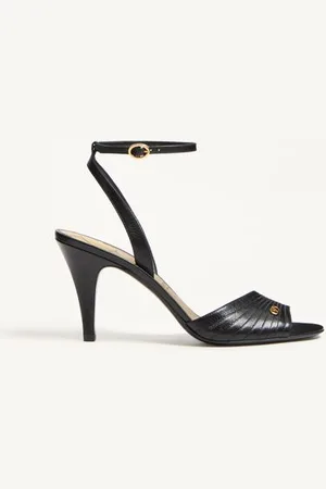 VALENTINO GARAVANI LADYCRUSH SANDALEN AUS ZIEGENLEDER 85 MM Frau 35.5