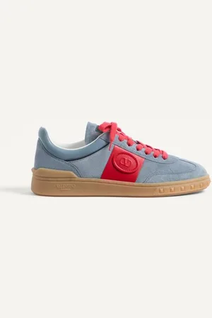VALENTINO GARAVANI UPVILLAGE LOW-TOP-SNEAKER AUS SPALT- UND KALBSNAPPALEDER Mann 39
