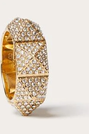VALENTINO GARAVANI ROCKSTUD RING AUS METALL MIT SWAROVSKI®-KRISTALLEN Frau L