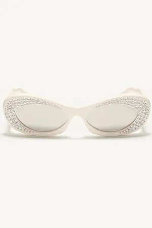 VALENTINO NARROW OVAL BRILLENGESTELL AUS AZETAT Frau 57