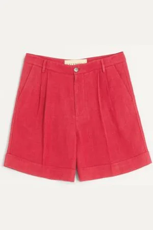 VALENTINO BERMUDASHORTS AUS LEINEN MIT UMSCHLAG Mann 44