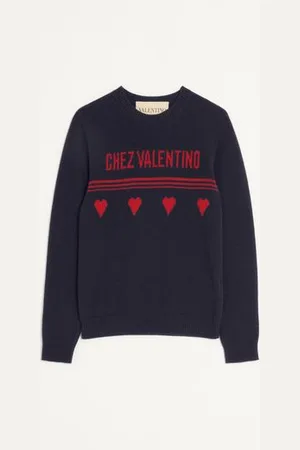 VALENTINO WOLLPULLOVER MIT CHEZ -JACQUARD-MOTIV Mann L